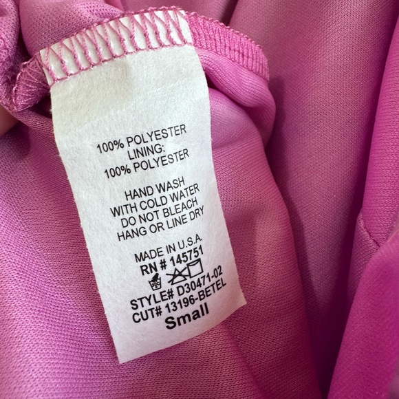 Pink Lily Infinite Love Purple Floral Maxi Wrap Dress Size Small - Picture 10 of 12